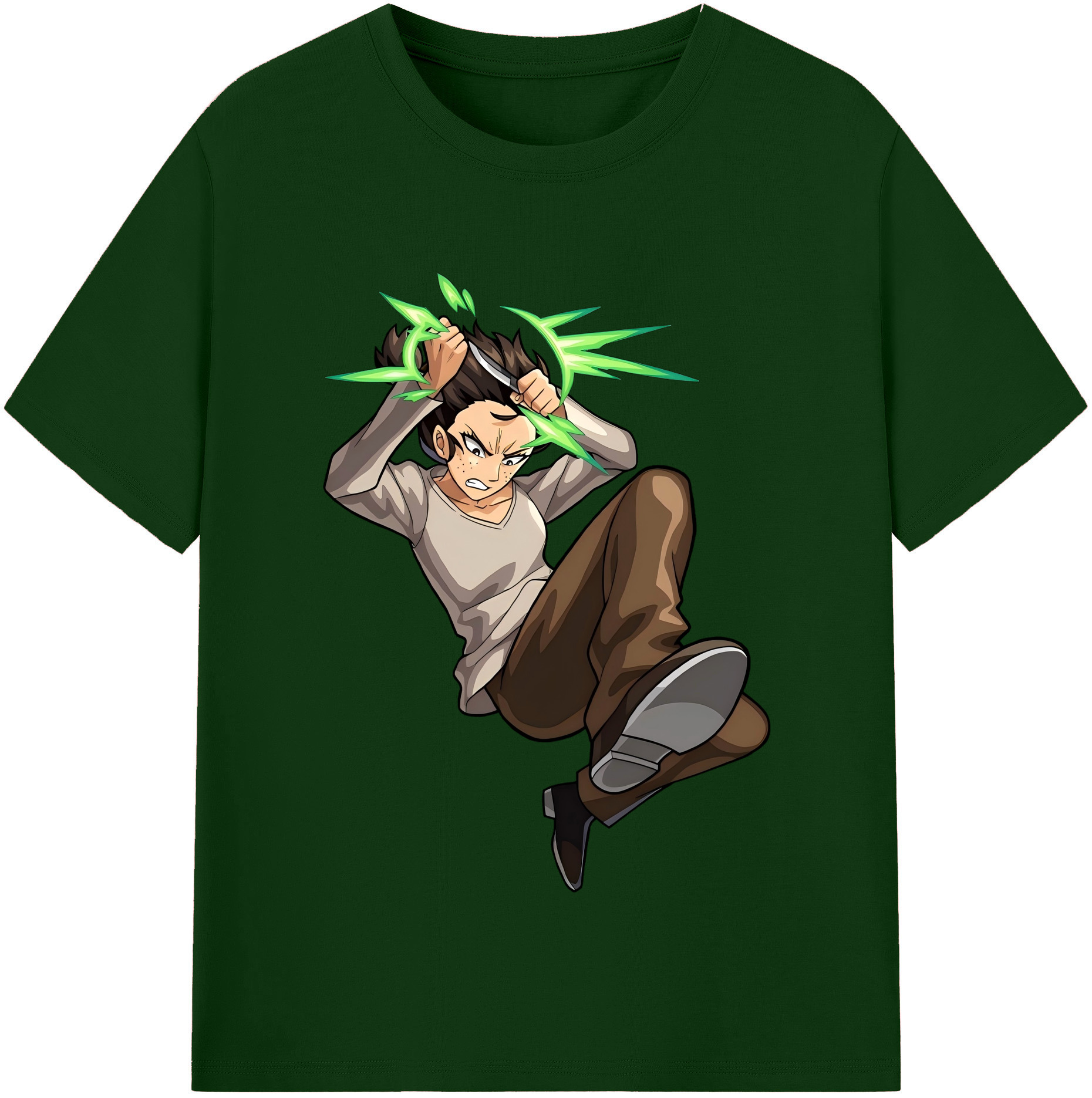 （画像用） 進撃の巨人 Attack on Titan 綿100％半袖Tシャツ（フロントプリント）